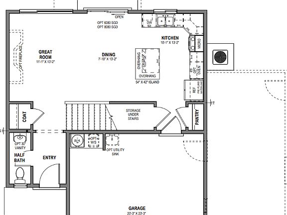 Main Level - Slab on Grade