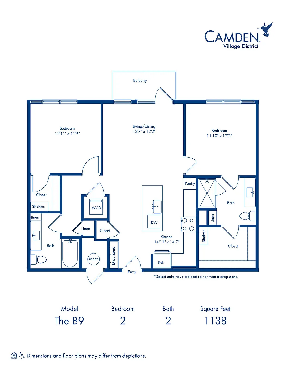 Floor plan B9