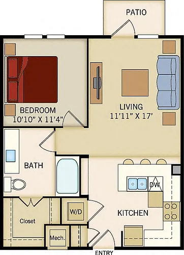 Floor plan A1E