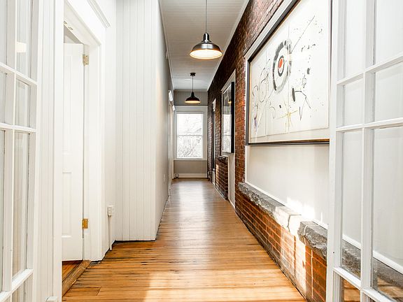 Hallway filled with natural light