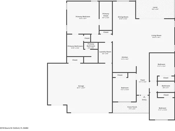 3318 Dzuro Dr, Oxford, FL 34484