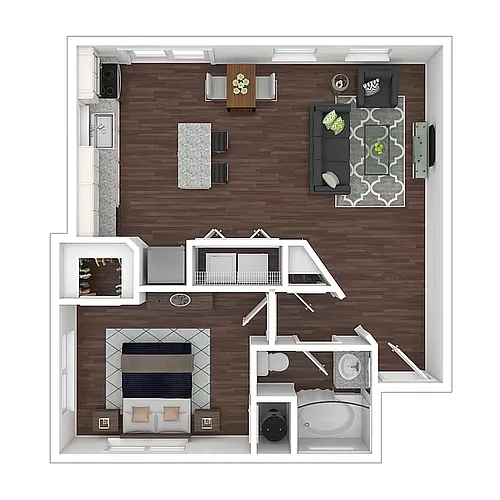 Floor plan Villa - Renovated