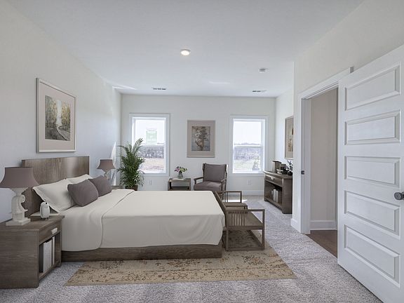 Photo of virtually staged example home. Selections and finishes may vary.