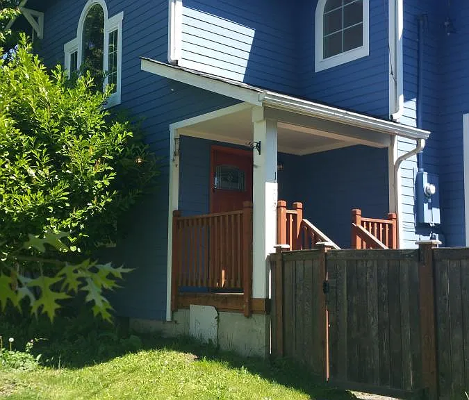 Fully fenced yard