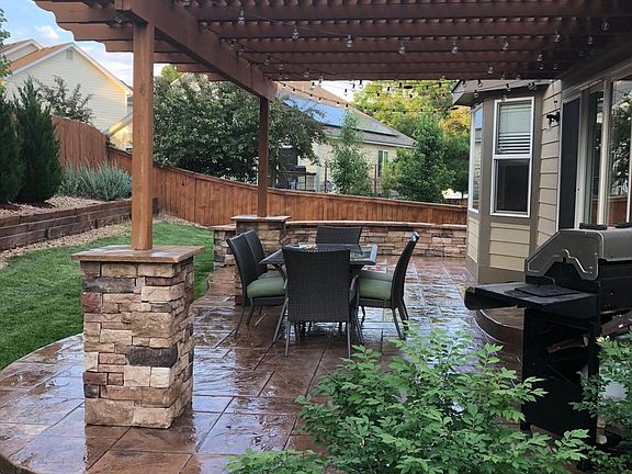 Back Yard looking east