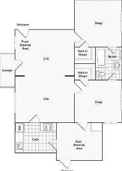 Buckingham Two Bedroom Buckingham Two Bedroom