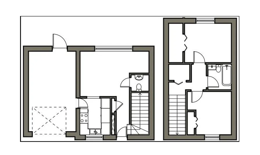Floor plan 2X15 S