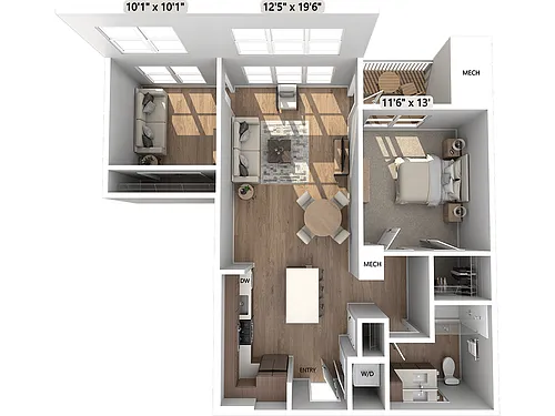 Floor plan AM19D-004-305