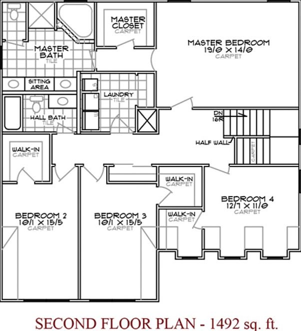 The Gretchen 2500 Build On Your Lot Plan, Marina Shores at Dune