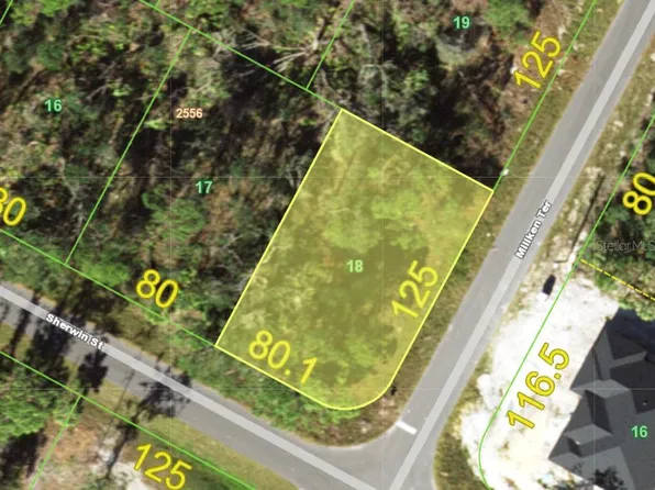 1255 MILIKEN TERRACE LOT 18, PORT CHARLOTTE, FL 33953
