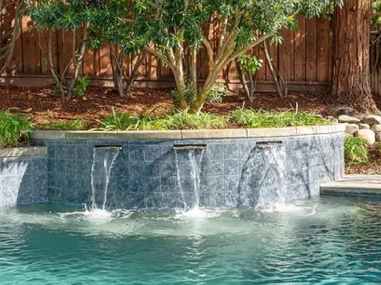 Backyard pool