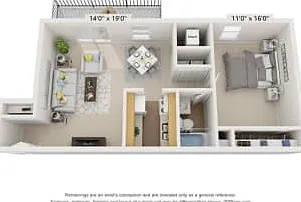 Blue Ridge Crossing Apartments & Townhomes — Photo 43