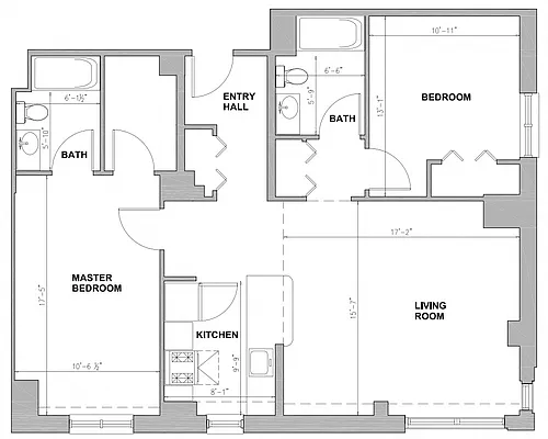 Floor plan JC Franklin Square