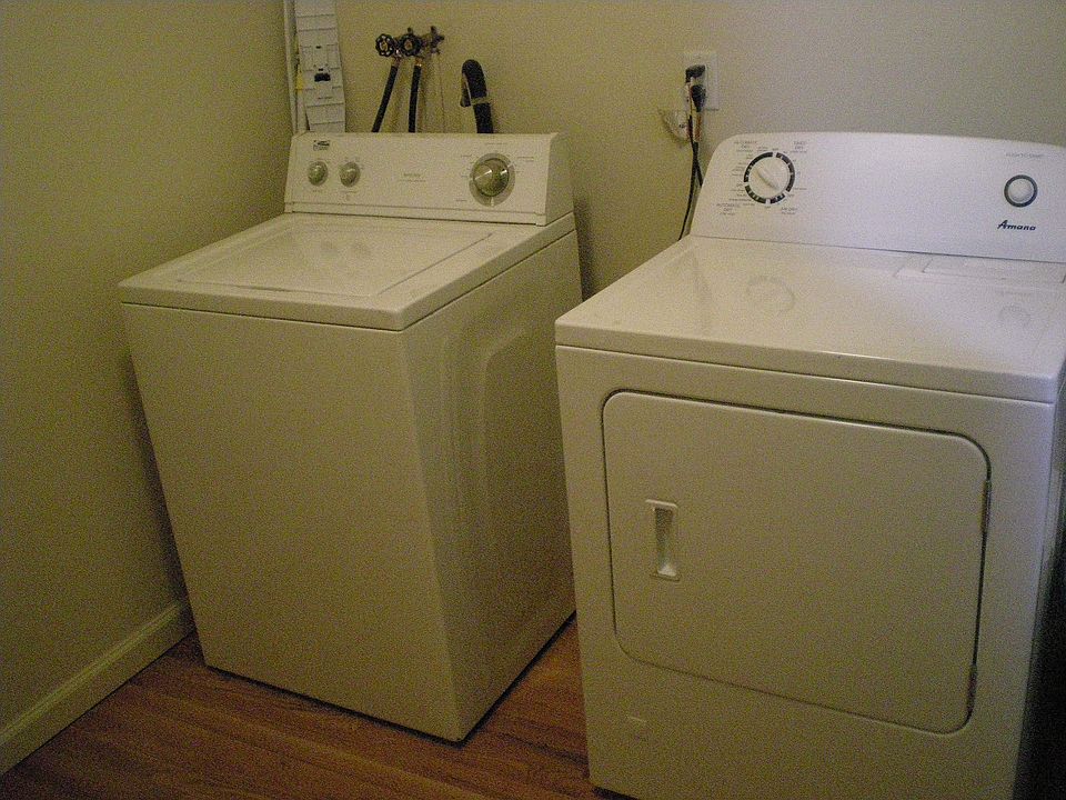 Laundry Room gas dryer