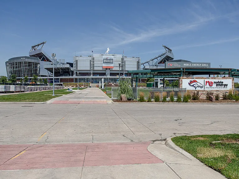 You can see Broncos Stadium from our community!