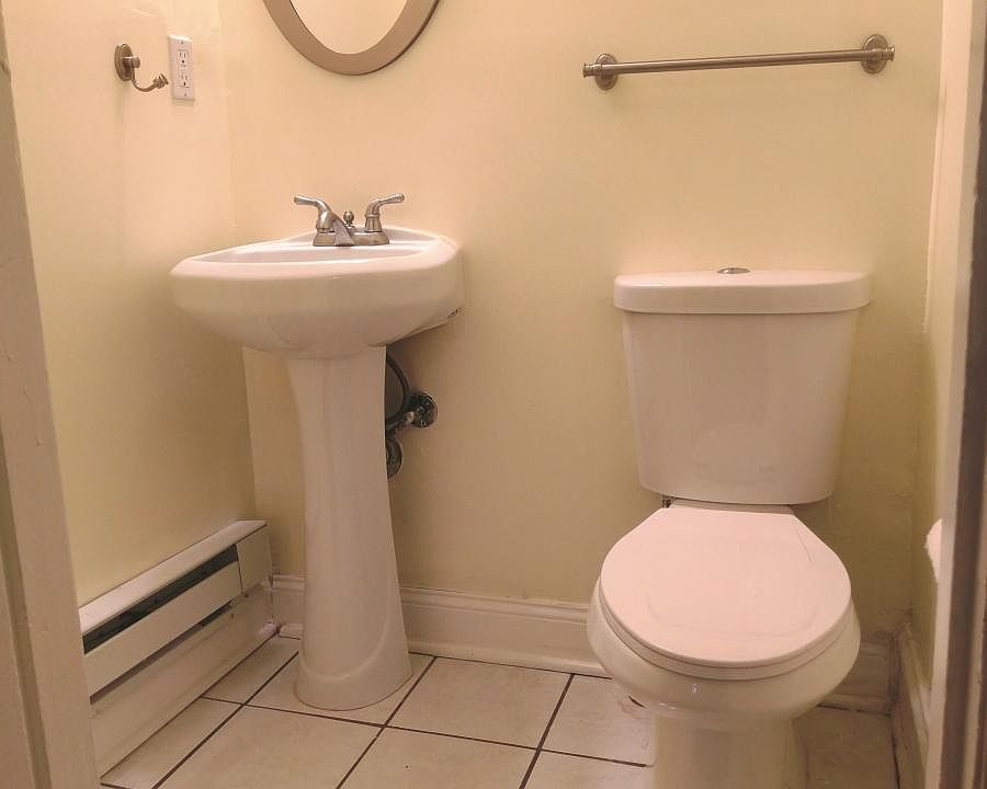 1st floor half bath