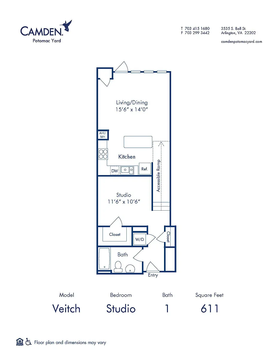 Floor plan Veitch