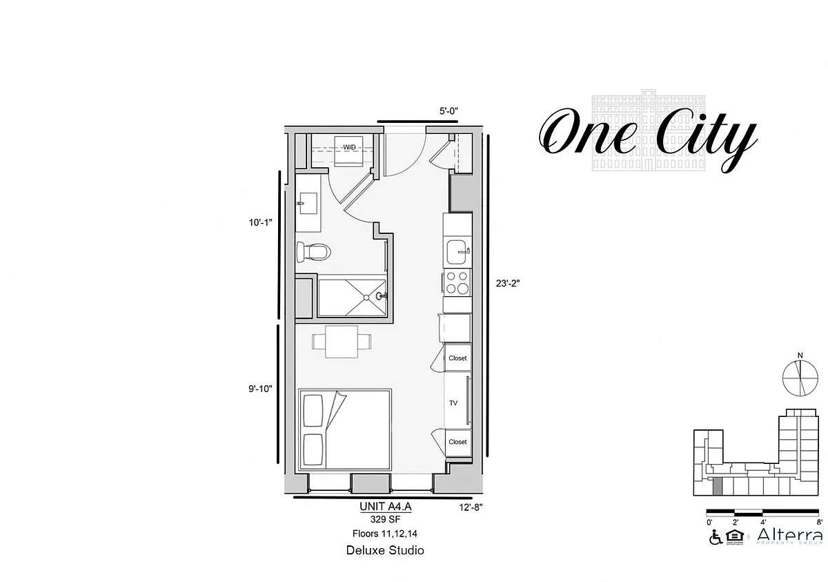 Floor plan Residence - A4.A