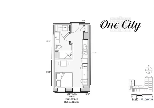 Floor plan Residence - A4.A