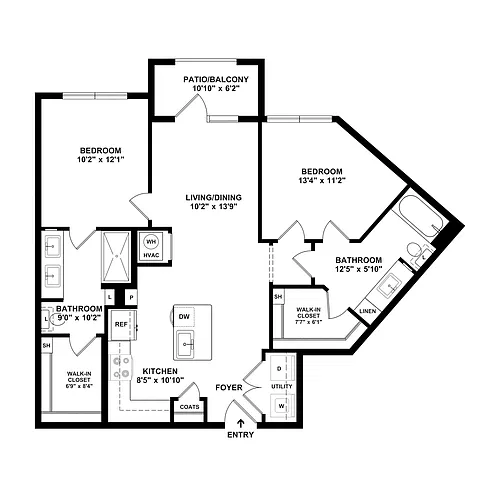 Floor plan B3