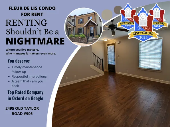 2495 Old Taylor Rd Unit 906, Oxford, MS 38655