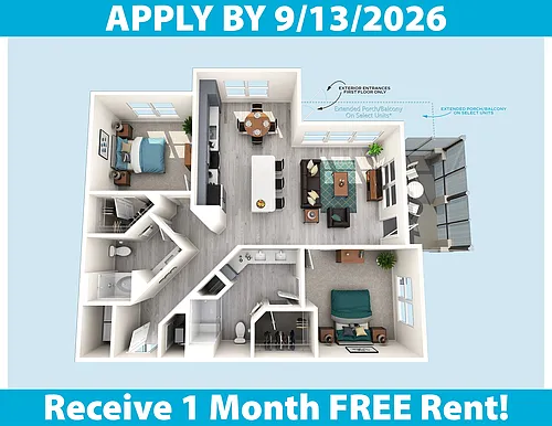 Floor plan Lifestyle Thirteen