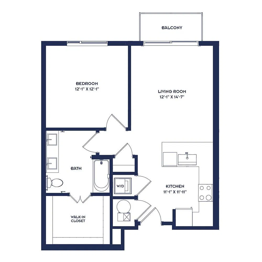 Floor plan A7