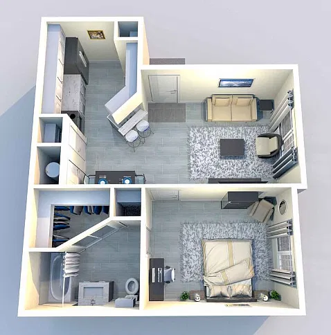 Floor plan The 583