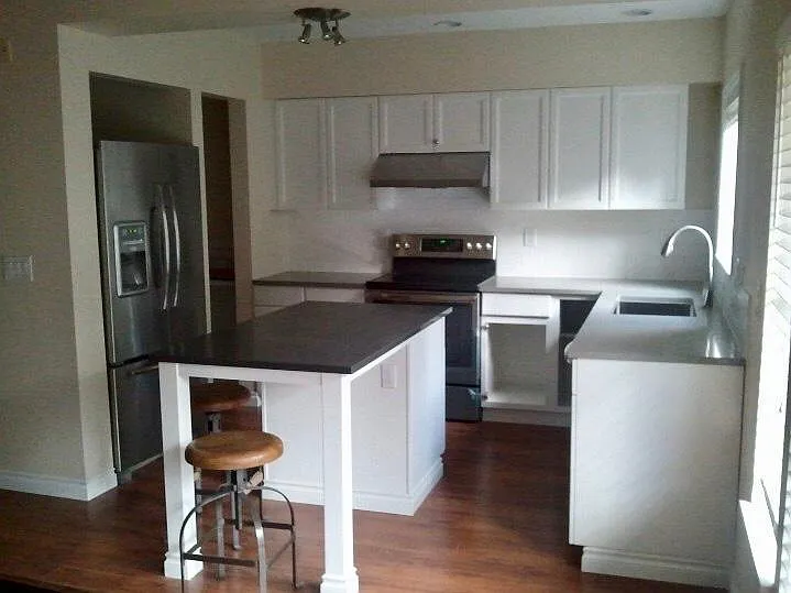 Renovated kitchen with new appliances