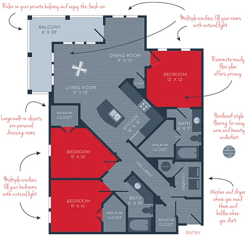 Floor plan Neptune
