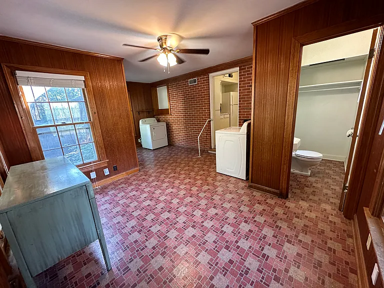 laundry/bonus room and half bath