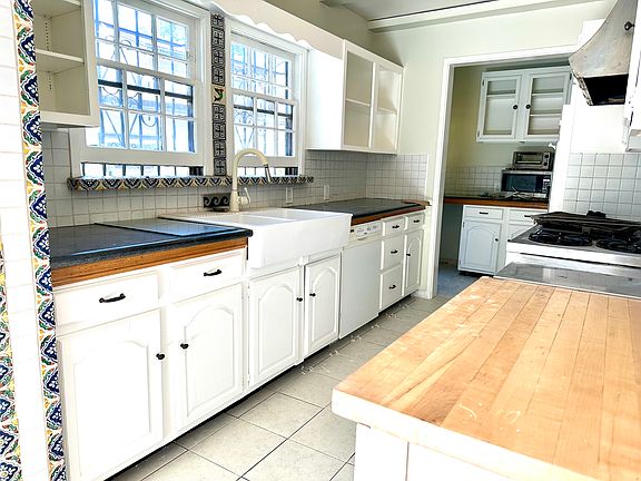 Kitchen with new Ceramic Tile Floor