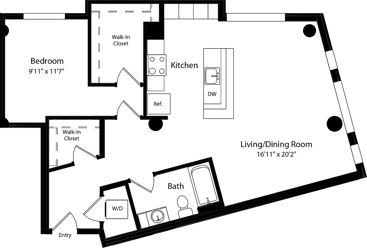 Floor plan A13