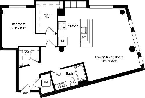 Floor plan A13
