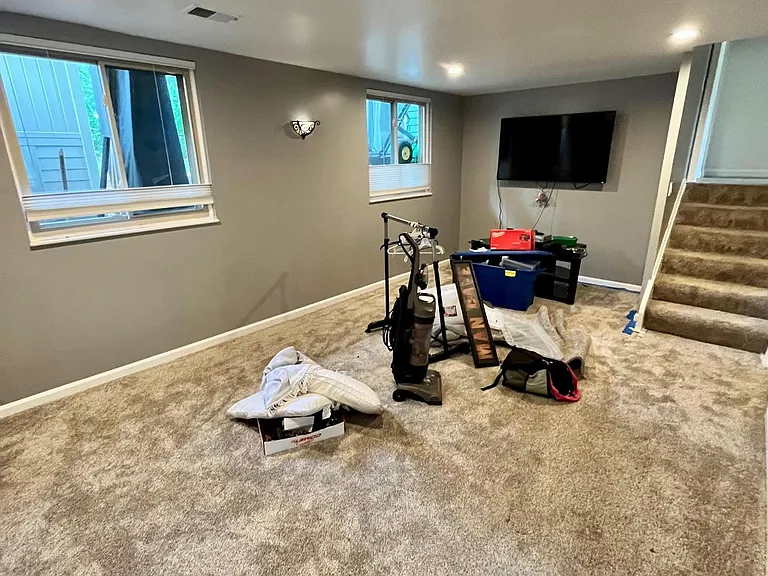 downstairs LR or Master Bedroom