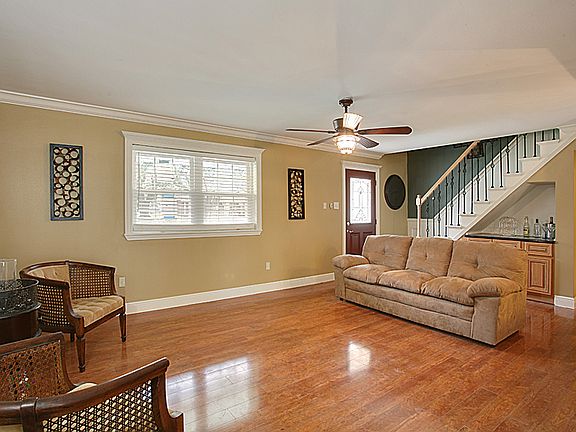 Downstairs den
