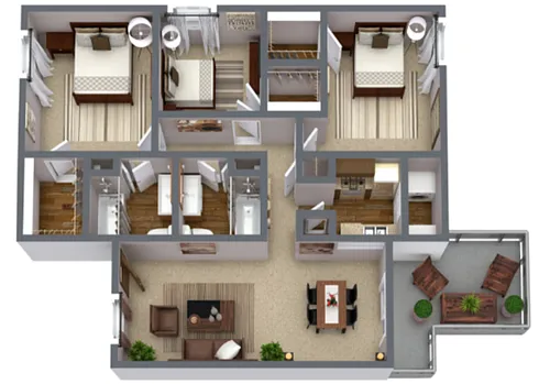 Floor plan C1