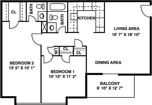 Floor plan The Maple Deluxe