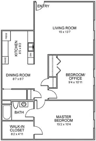 Floor plan Portsmouth