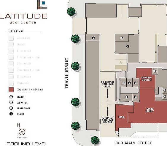 Latitude map