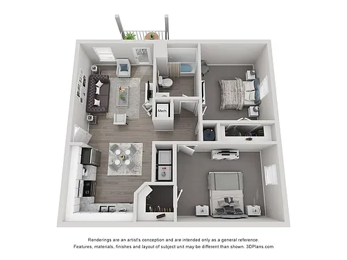 Floor plan Phase 2 - 2 x 1 Standard