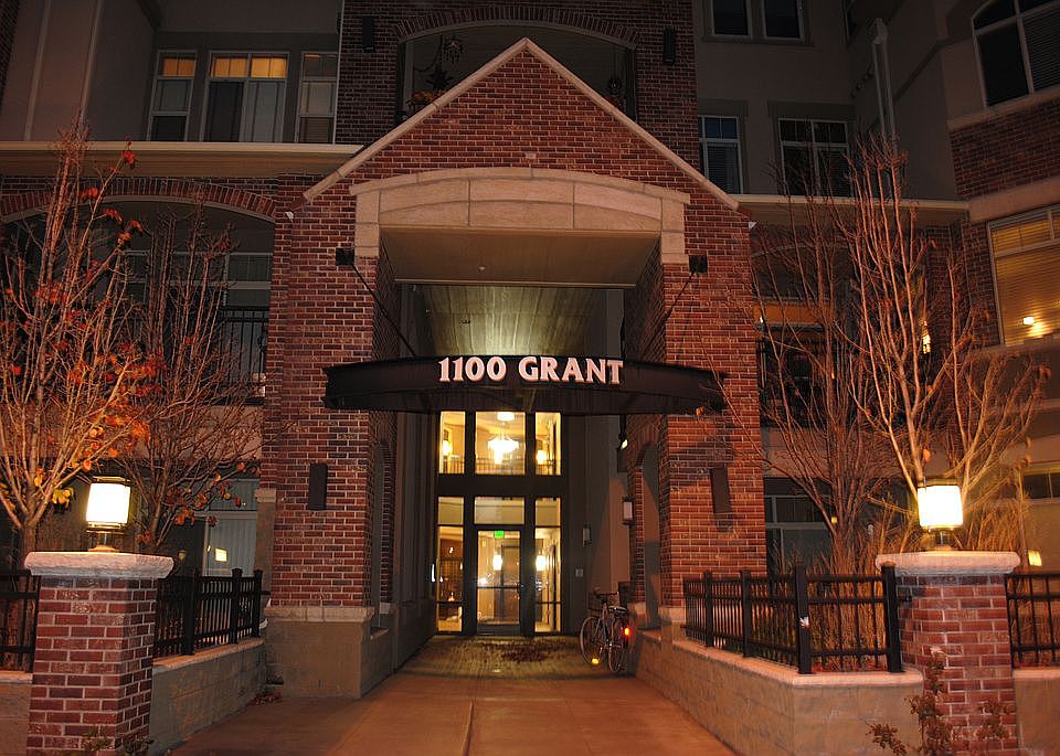 Front of building