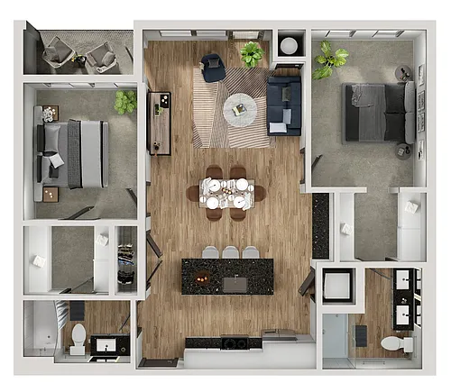 Floor plan B2