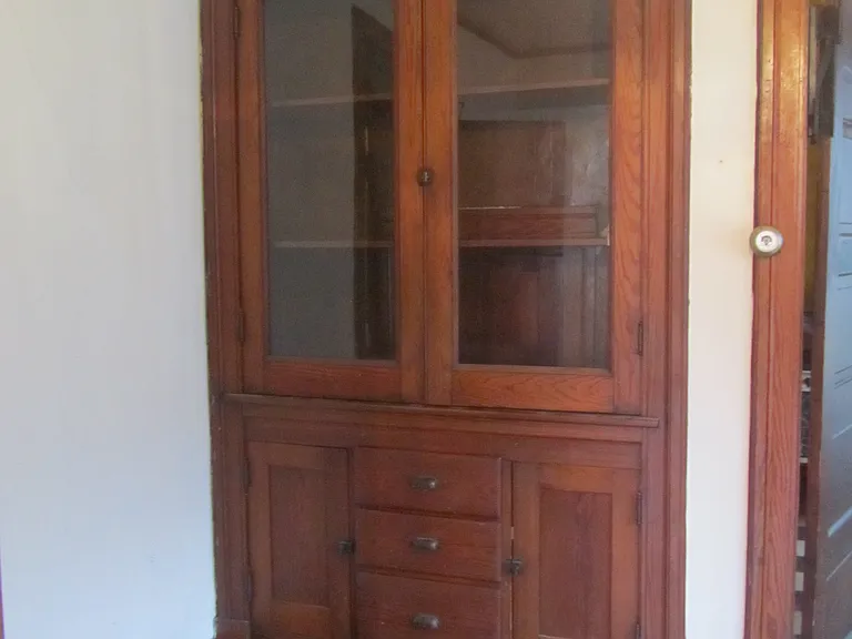 Dining room built in cabinet