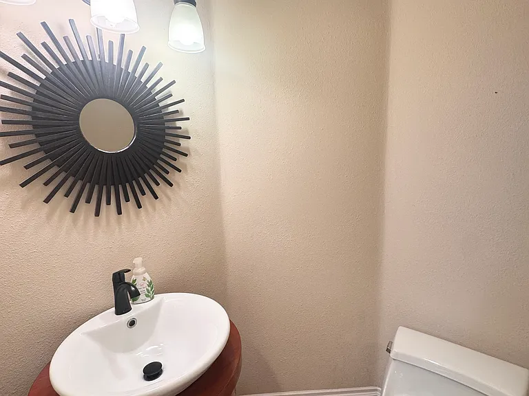Half bathroom for guests