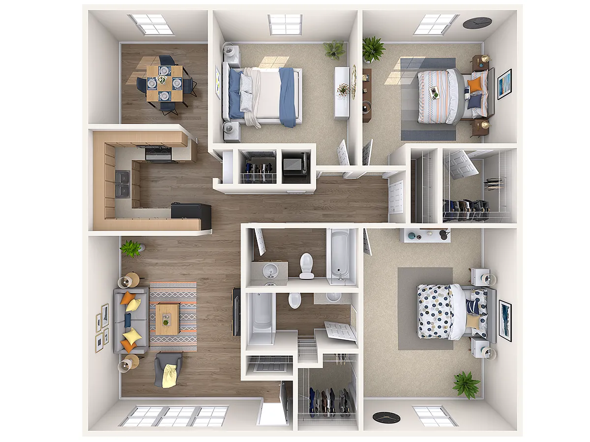 Floor plan C1