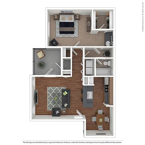 Floor plan Keystone w/ Sunroom