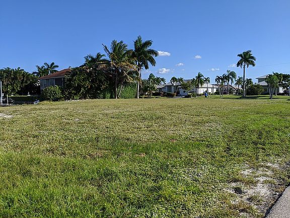Space for large home & pool.