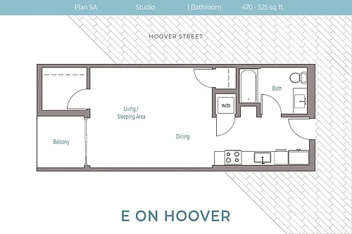 Floor plan Studio
