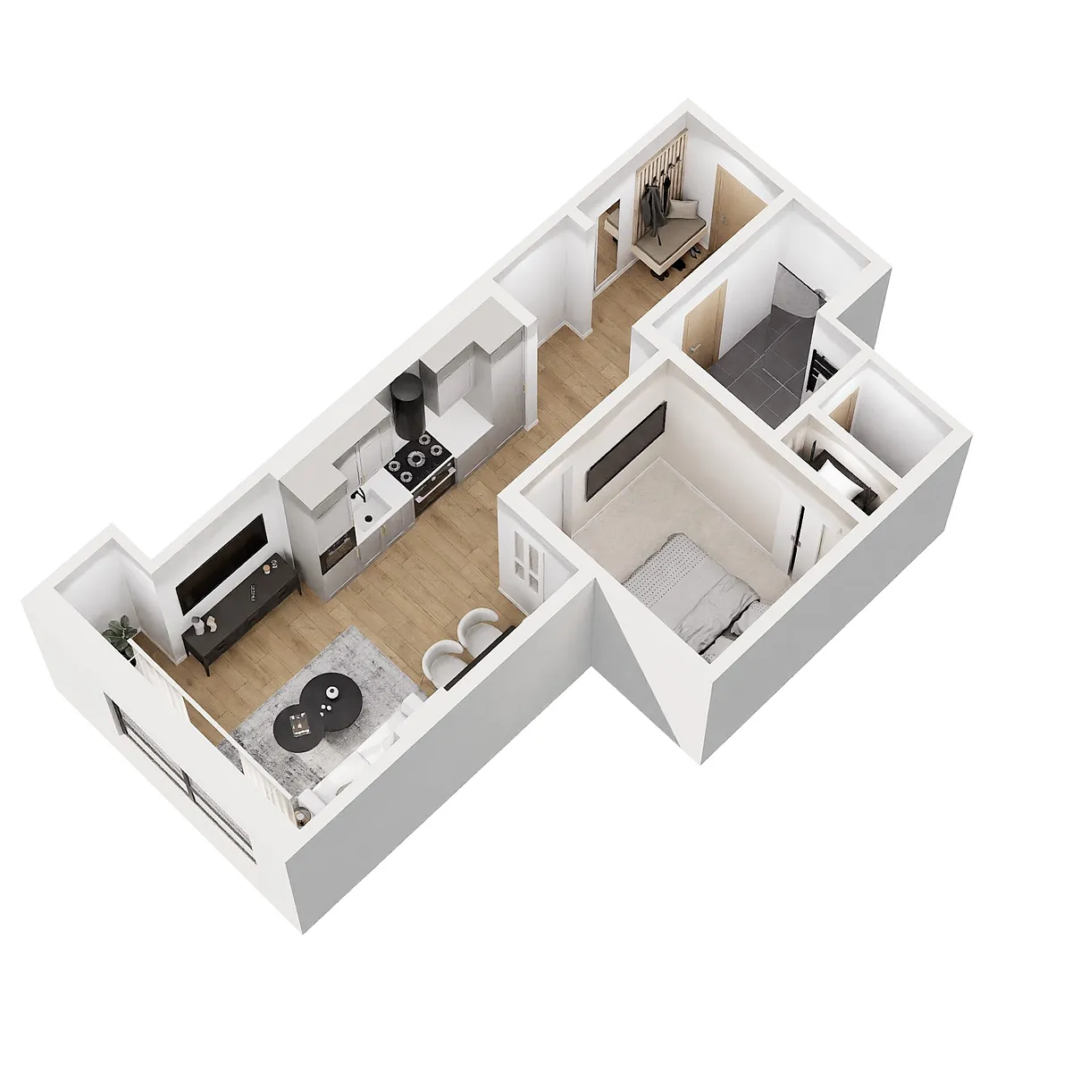 Floor plan B-A92